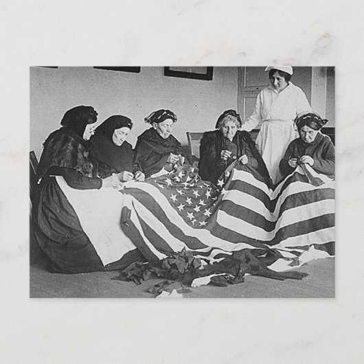 F.旗を作る ポストカード (正面)