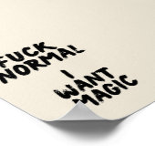 F*標準魔法ポスター ポスター (角)