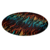 F.火の抽象芸術 カッティングボード (角)