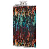F.火の抽象芸術 フラスク (左)