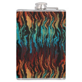 F.火の抽象芸術 フラスク (裏面)