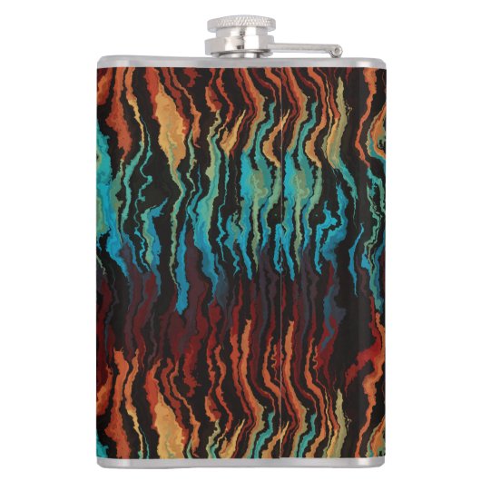 F.火の抽象芸術 フラスク (裏面)