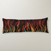 F.火の抽象芸術 ボディピロー (裏面)