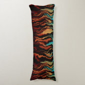 F.火の抽象芸術 ボディピロー (正面縦)