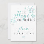 F.皆さんにおもしろい 招待状 (正面)