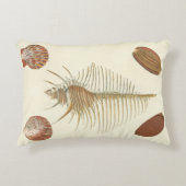 F.親切な貝殻の5つ アクセントクッション (正面)