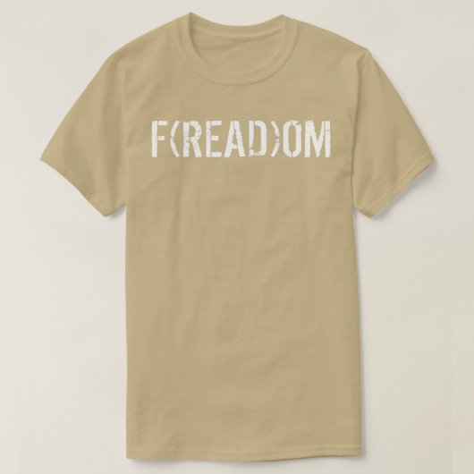 F(読)OM Freedom Pro文学的アドバ読ーバ Tシャツ (デザイン正面)