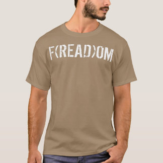 F(読)OM Freedom Pro文学的アドバ読ーバ Tシャツ