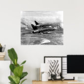 F-100によってすごいサーブル ポスター (ホームオフィス)