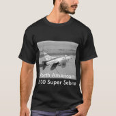 F-100によってすごいサーブル Tシャツ (正面)