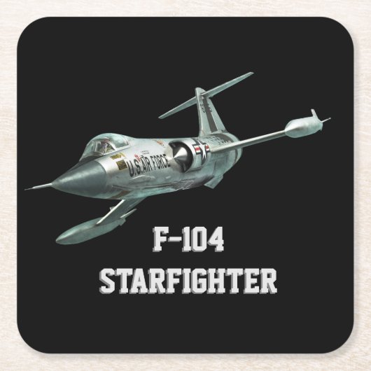 F-104 Starfighter ペーパーコースター (正面)