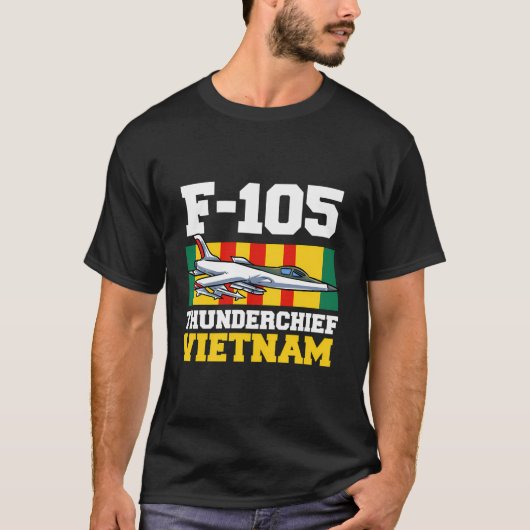 F-105サンダーチーフベトナム Tシャツ (正面)