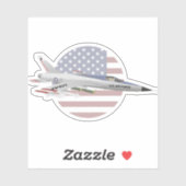 F-105雷鳴軍隊機 シール (シート)