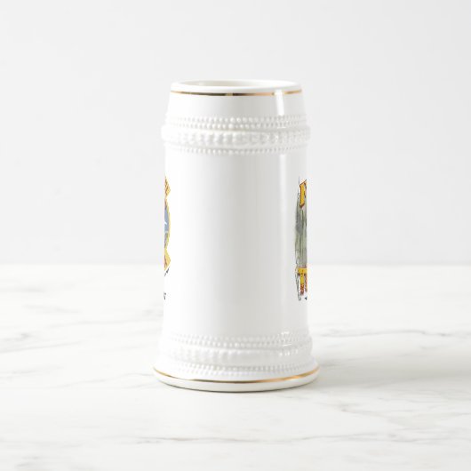 F-105G WWカスタムなビールステインw/callの印 ビールジョッキ (中央)