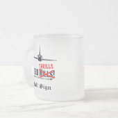 F-106マグ フロストグラスマグカップ (正面左)