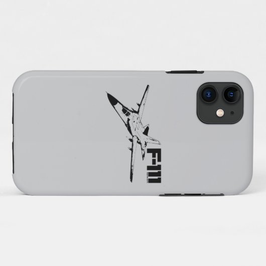 F-111アアルダーク Case-Mate iPhoneケース (裏面(横))