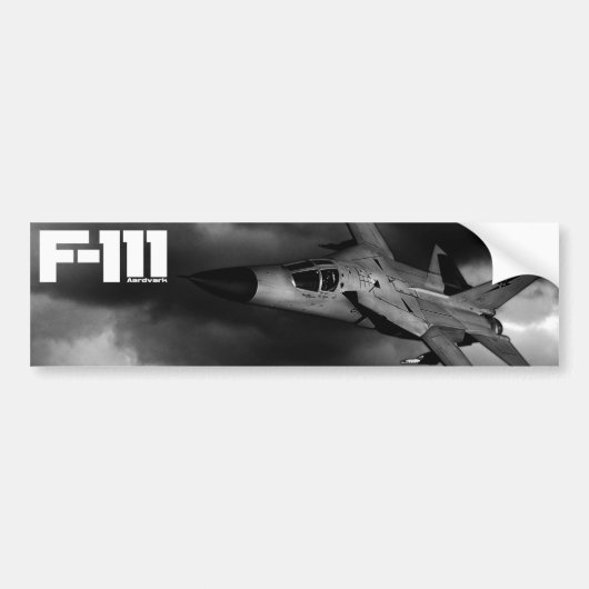 F-111アリクイ バンパーステッカー (正面)