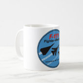 F-111パッチ コーヒーマグカップ (正面左)