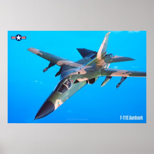 F-111Eアアルドバルク ポスター (正面)