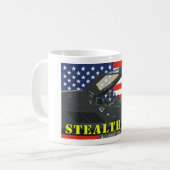 F-117ステルスUSAマグカップ コーヒーマグカップ (正面左)