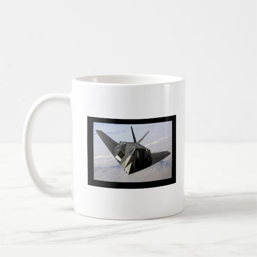 F-117ナイタウォックステルスボマー コーヒーマグカップ (左)