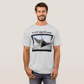 F-117ナイタウォックステルスボマー Tシャツ (正面フル)