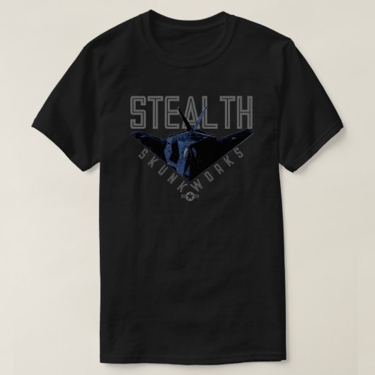 F-117 ステルス爆撃機 Tシャツ (デザイン正面)