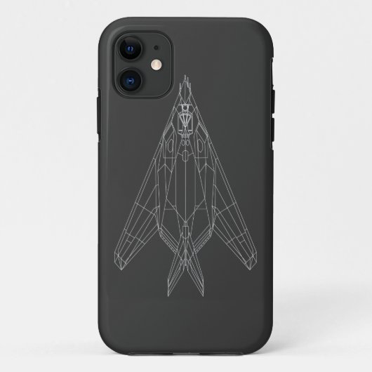 F-117 Iphoneの場合 Case-Mate iPhoneケース (裏面)