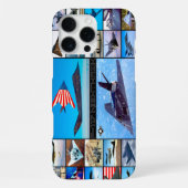 F-117 NIGHTAWK "モンタージュ" iPhoneケース (裏面)