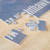 F-117 NIGHTAWK （20x30インチ） ジグソーパズル (側面)