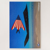 F-117 NIGHTAWK （20x30インチ） ジグソーパズル (縦)