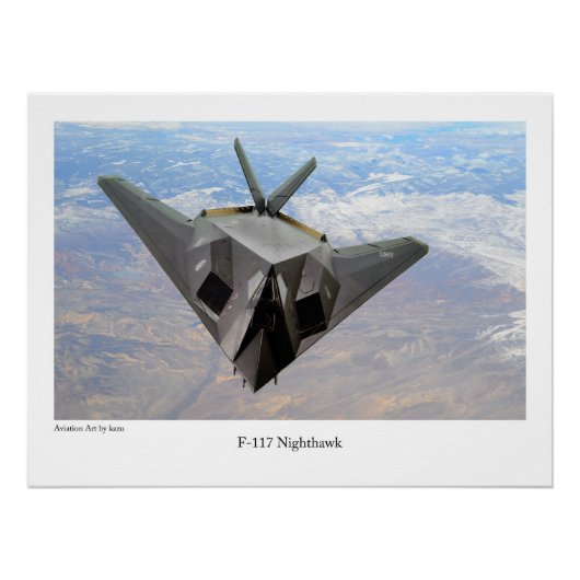 F-117 Nighthawk ポスター (正面)