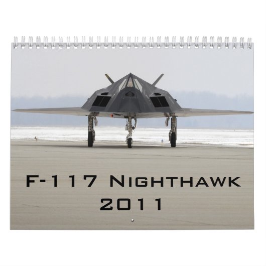 F-117 Nighthawk 2011 カレンダー (カバー)