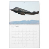F-117 Nighthawk 2011 カレンダー (3月 2027)