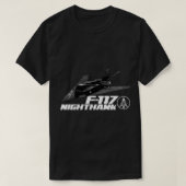 F-117 Nighthawk   Tシャツ (デザイン正面)