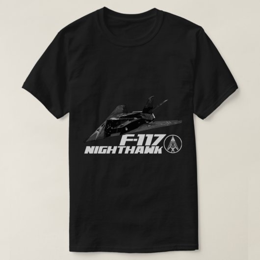 F-117 Nighthawk   Tシャツ (デザイン正面)