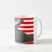 F-117Aよだかの コーヒーマグカップ (正面右)