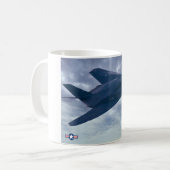 F-117Aよだかの コーヒーマグカップ (正面左)