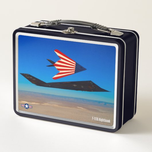 F-117Aよだかの メタルランチボックス (正面)