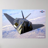 F-117A NIGHTHAWK ポスター (正面)