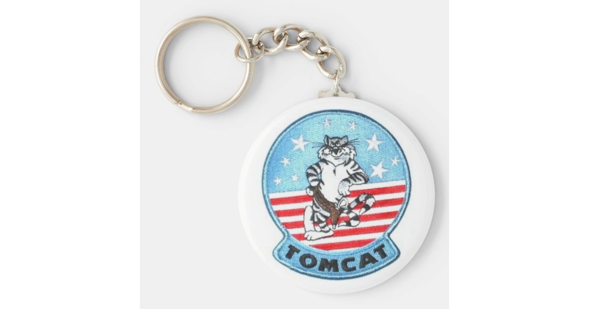 F 14雄猫のジェット戦闘機keychain キーホルダー Zazzle Co Jp