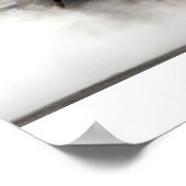 F-14インチ煙 ポスター (角)