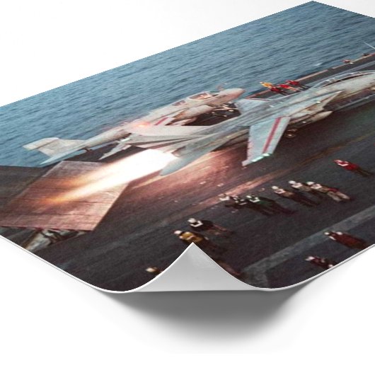 F-14テイクオフ ポスター (角)