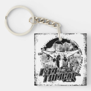 F-14雄猫のKeychainのアクリルKeychain キーホルダー