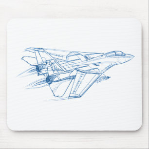 F-14雄猫グラマン マウスパッド