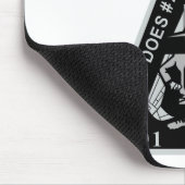 F-14雄猫及びF-4幻影パッチ マウスパッド (コーナー)