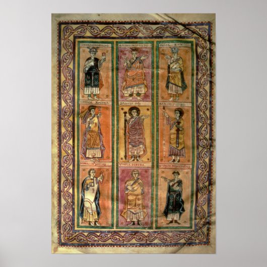 F.142サラセン、Abelda's Counciilar Codexより ポスター (正面)