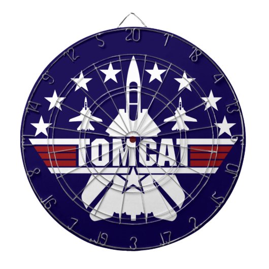 F-14 トムキャット ダーツボード (正面)