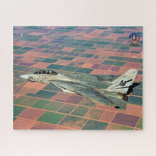 F-14 トムキャット “哨戒中” (40.6x50.8cm) ジグソーパズル (横)