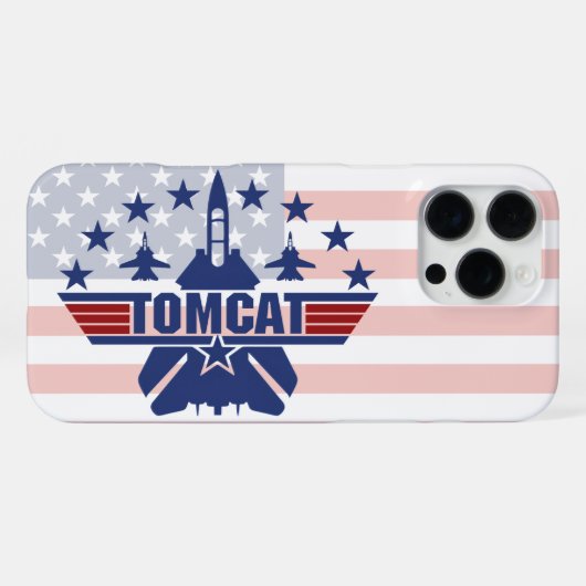 F-14 トムキャット "USA" iPhoneケース (裏面横)